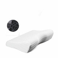 Contoured Memory Foam Pillow – Neck & Head Cradle, Pink or Grey - Pillow - Apex Therapy