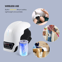 Cordless Heated Knee Massager — Heat & Vibration for Knee Pain & Stiffness Relief - Massagers - Apex Therapy