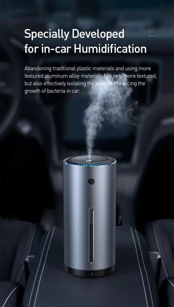 Cup-Holder Car Humidifier – Compact Ultrasonic Mist - Humidifier - Apex Therapy