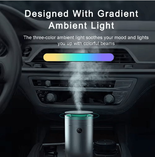 Cup-Holder Car Humidifier – Compact Ultrasonic Mist - Humidifier - Apex Therapy