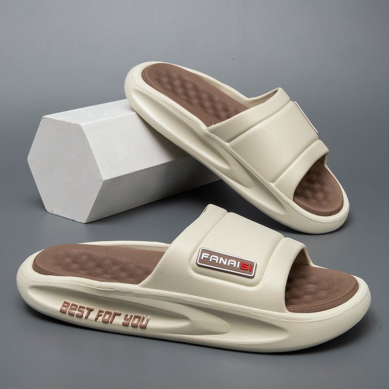 Cushioned Arch Sandals – Soft-Tech Slides, Unisex - Sandals - Apex Therapy
