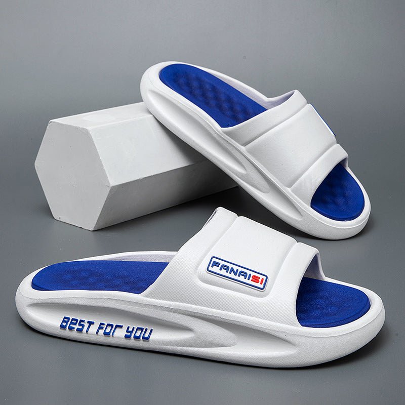 Cushioned Arch Sandals – Soft-Tech Slides, Unisex - Sandals - Apex Therapy