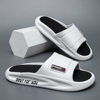Cushioned Arch Sandals – Soft-Tech Slides, Unisex - Sandals - Apex Therapy