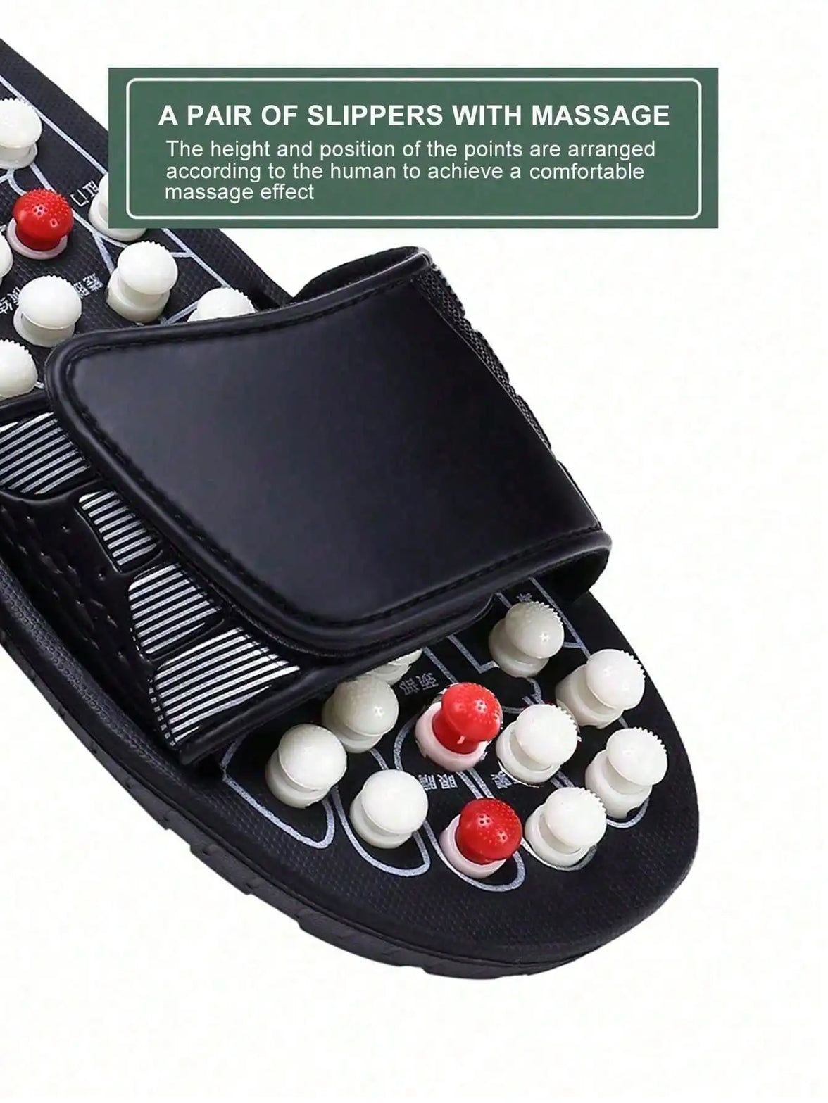 2026Acupoint Massage Slippers Sandal For Men Feet Chinese Acupressure Therapy Medical Rotating Foot Massager Shoes Unisex
