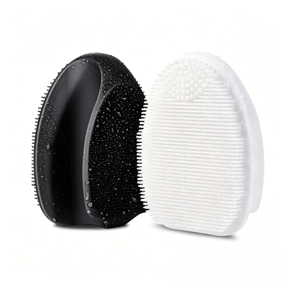2-Pack Silicone Exfoliating Facial Brushes – Gentle Cleansing Duo