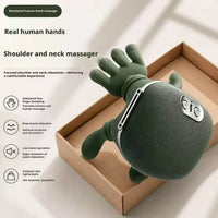 Cordless 4D kneading massager worn on the shoulders - Apex Therapy