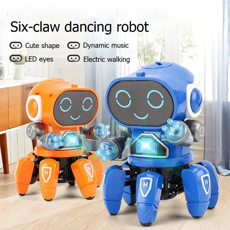 Talking Robot Toy – Sensor-Activated Singing & Dancing Companion
