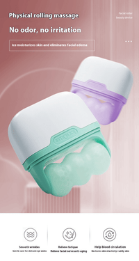 Double-Headed Ice Roller – Face, Eye & Neck - Ice Roller - Apex Therapy