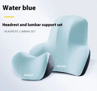 Suede memory foam car headrest pillow - Apex Therapy