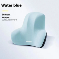 Memory Foam Car Cushion Set – Suede Headrest & Lumbar Pillow - Apex Therapy