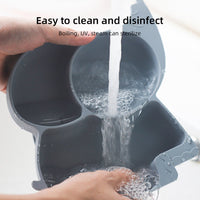 Elephant Silicone Suction Plate – Food-Grade, BPA-Free, 7 Colors - Baby Plate - Apex Therapy