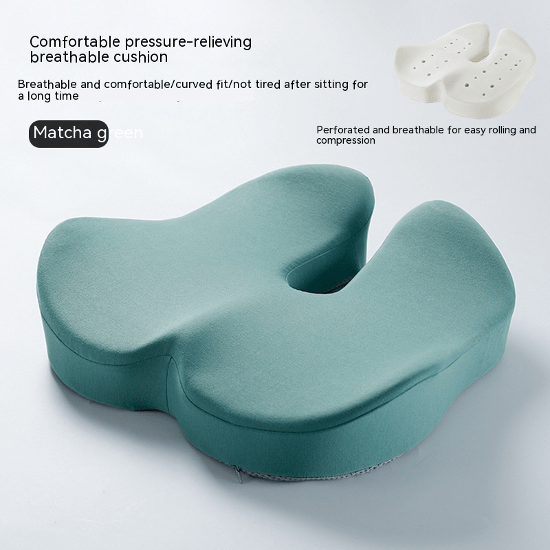 Ergonomic All-Season Seat Cushion – Breathable, 48 x 40 cm, 7 Colors - Seat Cushion - Apex Therapy