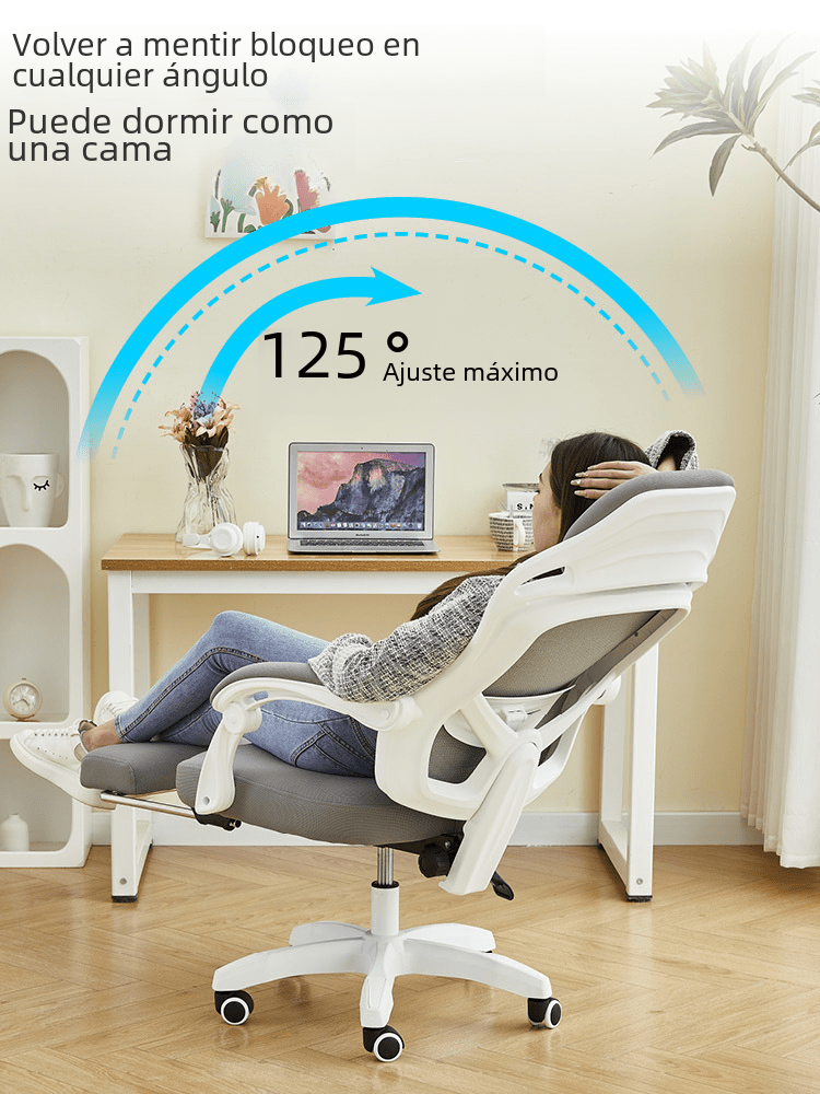 Ergonomic Reclining Office Chair – Nap Mode, Optional Footrest - Office Chair - Apex Therapy