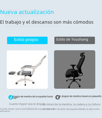Ergonomic Reclining Office Chair – Nap Mode, Optional Footrest - Office Chair - Apex Therapy