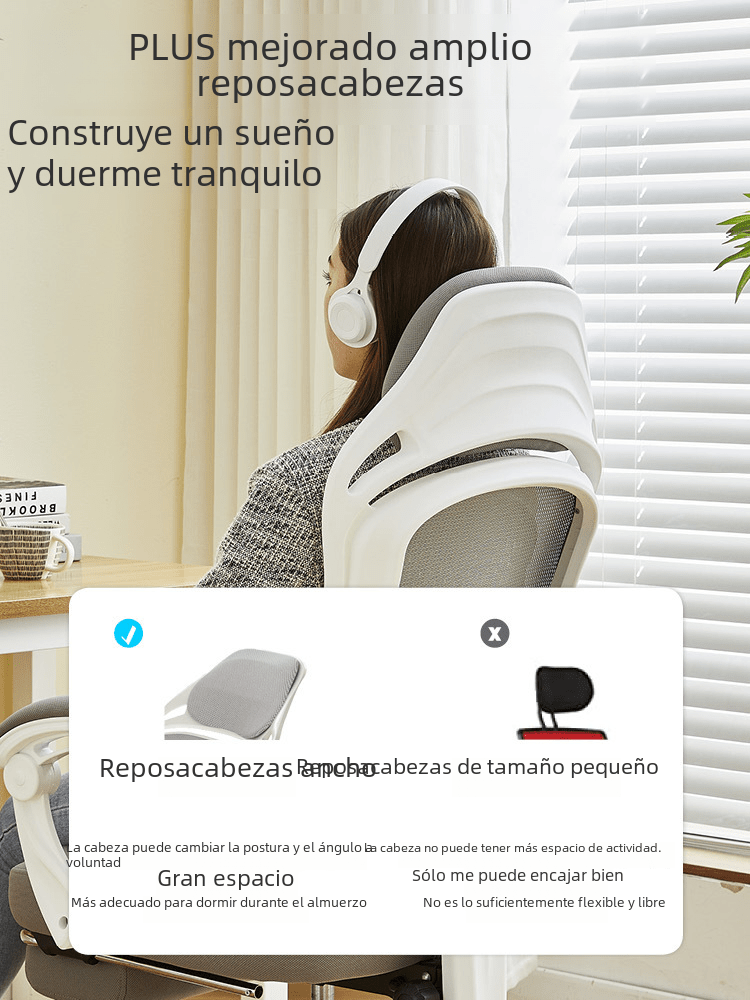 Ergonomic Reclining Office Chair – Nap Mode, Optional Footrest - Office Chair - Apex Therapy