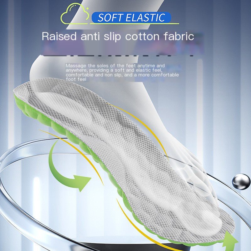 Extra-Thick 4D Cushion Insoles – Shock-Absorbing, Breathable - Insoles - Apex Therapy