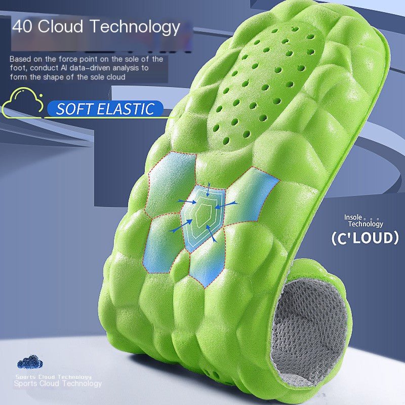 Extra-Thick 4D Cushion Insoles – Shock-Absorbing, Breathable - Insoles - Apex Therapy