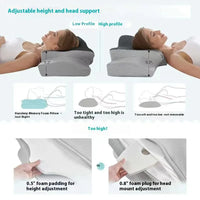 Memory foam recovering its shape after being pressed