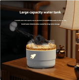 FlameAura Large-Mist Humidifier – Flame Effect, USB