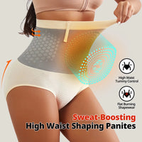 Flarixa 1/2/3Pcs Seamless Women's High Waist Abdomen Control Panties Magnetic Therapy Warm Uterus Underwear Body Shaping Briefs - Apex Therapy