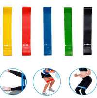 Flat Yoga Resistance Bands – 0.35–1.1 mm, Single or 5-Color Set - Resistance Bands - Apex Therapy