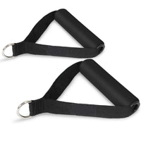 Foam Grip Exercise Handles – Pull Rope & Band Attachment, 2-Pack - Exercise Handles - Apex Therapy