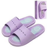 Full-Foot Massage Node Slippers – Light Purple, Women's 8–9 / Men's 6.5–7.5