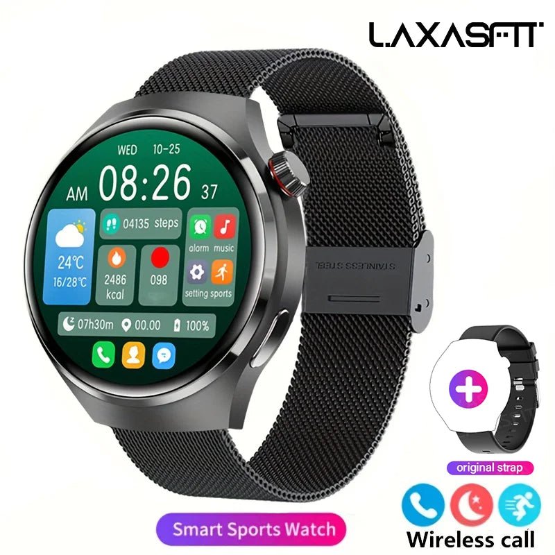 G.L Wear 2025 New Men's Smart Watch HD Display Health Tracking Bluetooth Calling Voice Assistant Sports Smartwatch - Apex Therapy