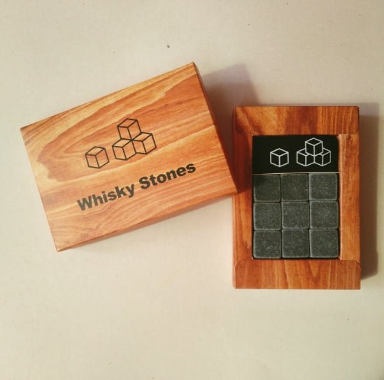 Granite Whiskey Stones – Reusable Drink Chillers, No Dilution - Whiskey Stones - Apex Therapy