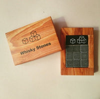 Granite Whiskey Stones – Reusable Drink Chillers, No Dilution - Whiskey Stones - Apex Therapy