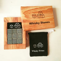 Granite Whiskey Stones – Reusable Drink Chillers, No Dilution - Whiskey Stones - Apex Therapy