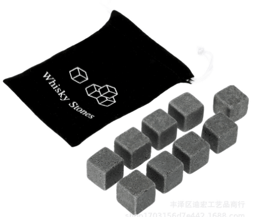 Granite Whiskey Stones – Reusable Drink Chillers, No Dilution - Whiskey Stones - Apex Therapy
