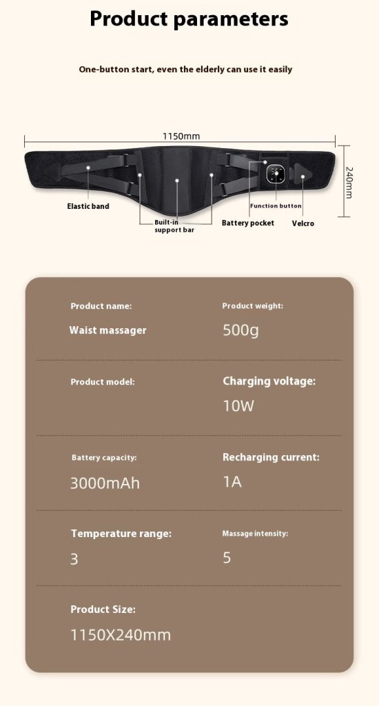 Graphene Heated Knee Massager - Apex Therapy