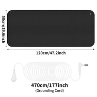 Grounding Mat – Soft Conductive Sheet with Cord & Adapter Kit - Apex Therapy