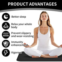 Grounding Mat – Soft Conductive Sheet with Cord & Adapter Kit - Apex Therapy