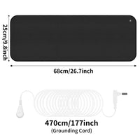 Grounding Mat – Soft Conductive Sheet with Cord & Adapter Kit - Apex Therapy