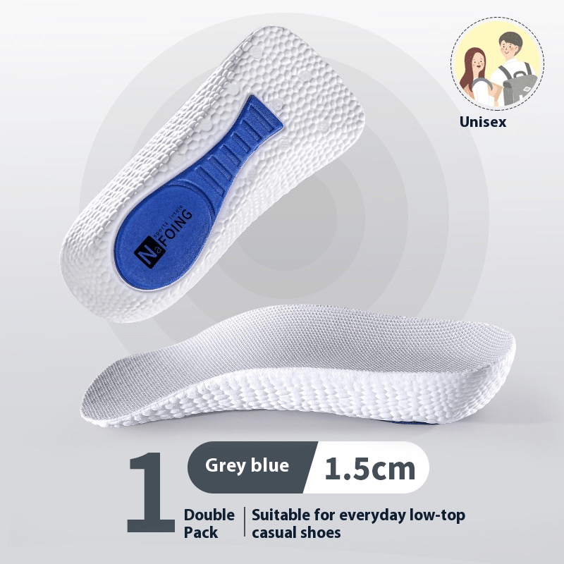Half-Length EVA Heel Lifts – 1.5, 2.5 or 3.5 cm, Green or White - Height Insoles - Apex Therapy