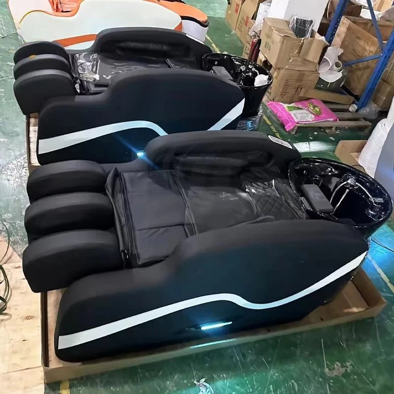 Head Spa Massage Bed with Ceramic Shampoo Basin - Massage Bed - Apex Therapy