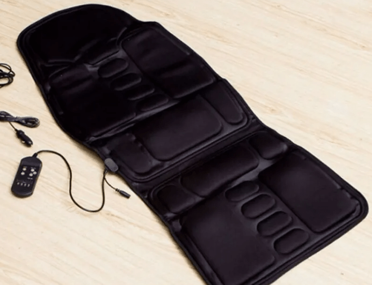 Heated Car Massage Seat Cushion – Vibration & Warmth, 3–9 Motors - Massage Cushion - Apex Therapy
