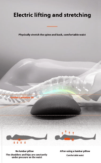 Heated Lumbar Massage Pillow – Soothing Warmth & Gentle Massage - Massage Pillow - Apex Therapy