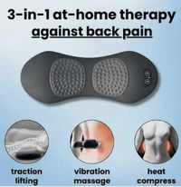 Heated Lumbar Massage Pillow – Soothing Warmth & Gentle Massage - Massage Pillow - Apex Therapy