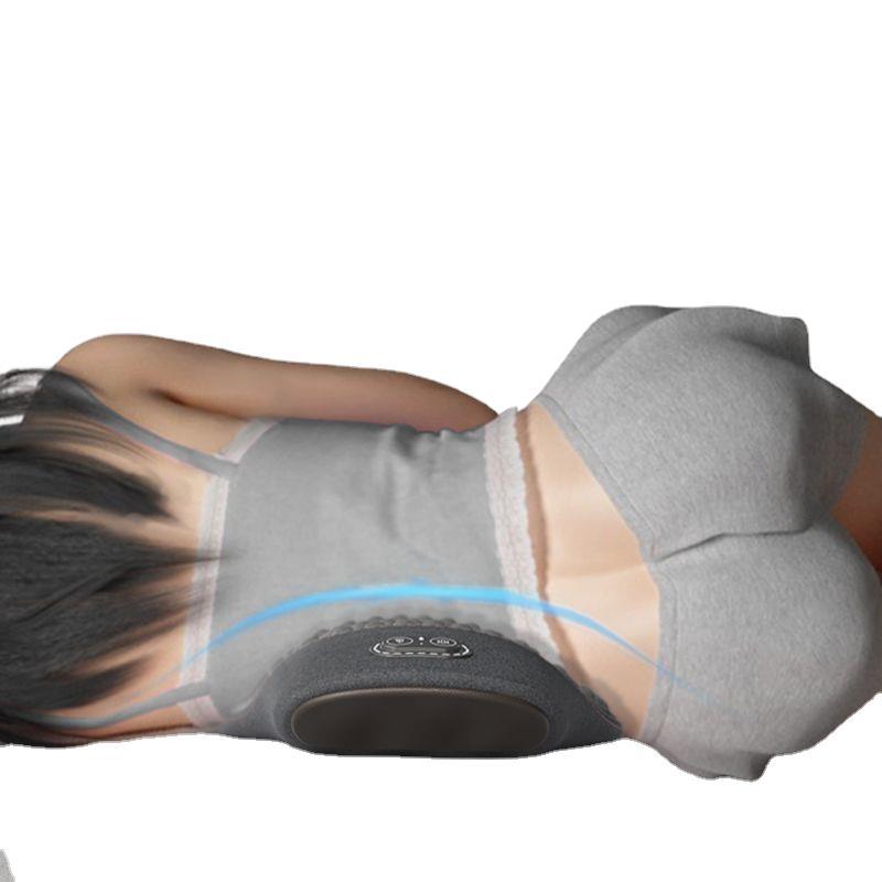 Heated Lumbar Support Cushion – Memory Foam, Massage Options - Back Cushion - Apex Therapy