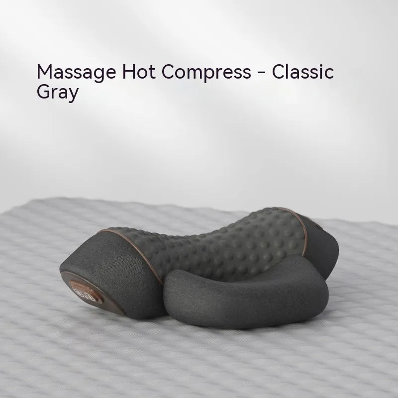 Heated Memory Foam Neck Pillow – Warmth, Massage & Airbag Options - Pillow - Apex Therapy