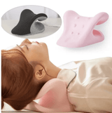 Heated Neck Massage Pillow – Contoured Foam with Warmth