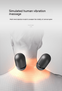 Heated Neck Massage Pillow – Warmth, Vibration & Memory Foam - Massage Pillow - Apex Therapy