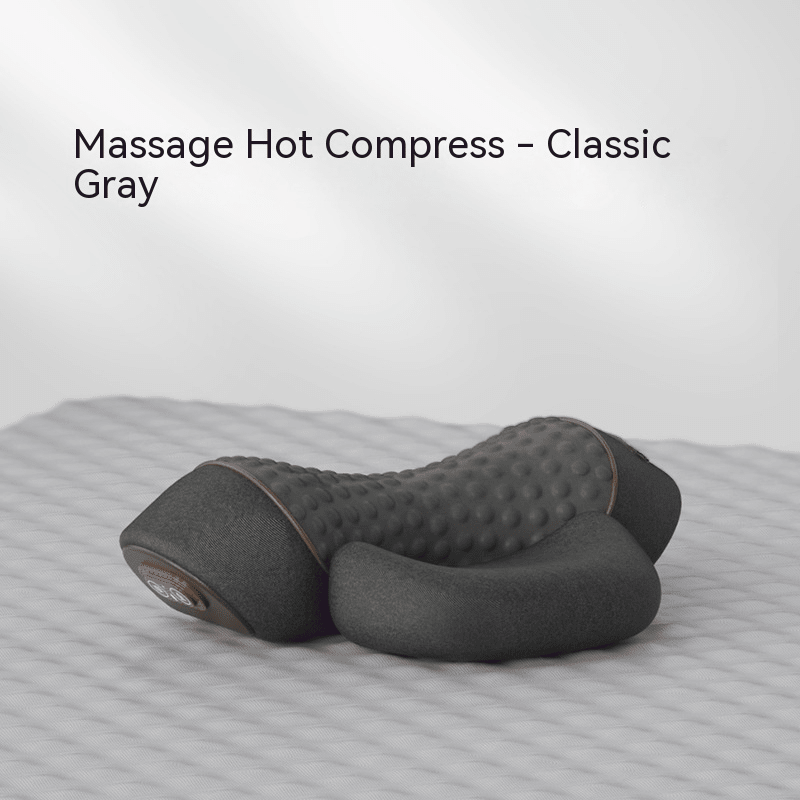 Heated Neck Massage Pillow – Warmth, Vibration & Memory Foam - Massage Pillow - Apex Therapy