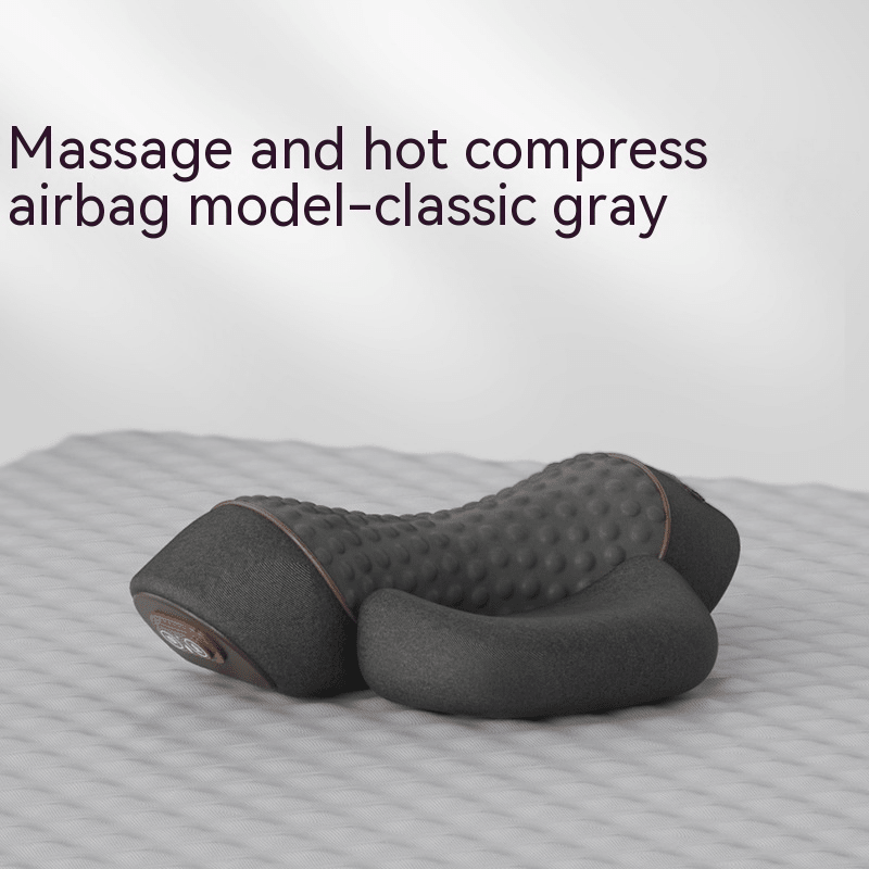 Heated Neck Massage Pillow – Warmth, Vibration & Memory Foam - Massage Pillow - Apex Therapy