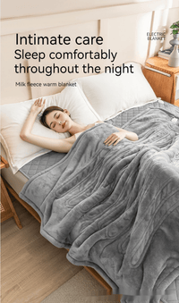 Heated Office Blanket – Soft Plush Throw, 150 x 130 cm - Heated Blanket - Apex Therapy