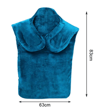 Heated Shoulder Shawl – Soft Flannel, 4 Heat Settings - Heated Shawl - Apex Therapy