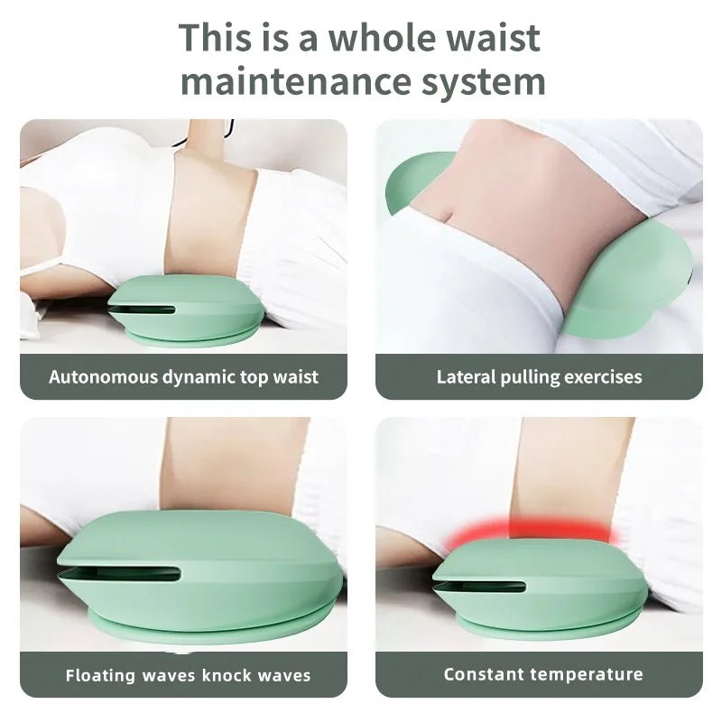 Heated Waist Massage Mat – Airbag Tilt, Vibration & 3 Auto Modes - Massage Mat - Apex Therapy